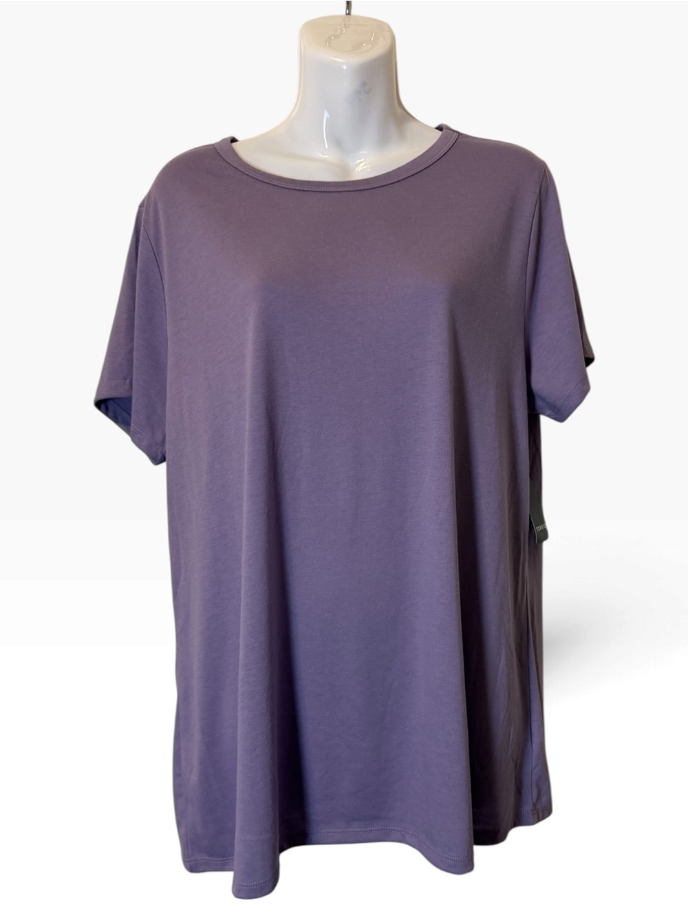 torrid Everyday Signature Jersey Crewneck Lavender DuskTee Shirt Size 1